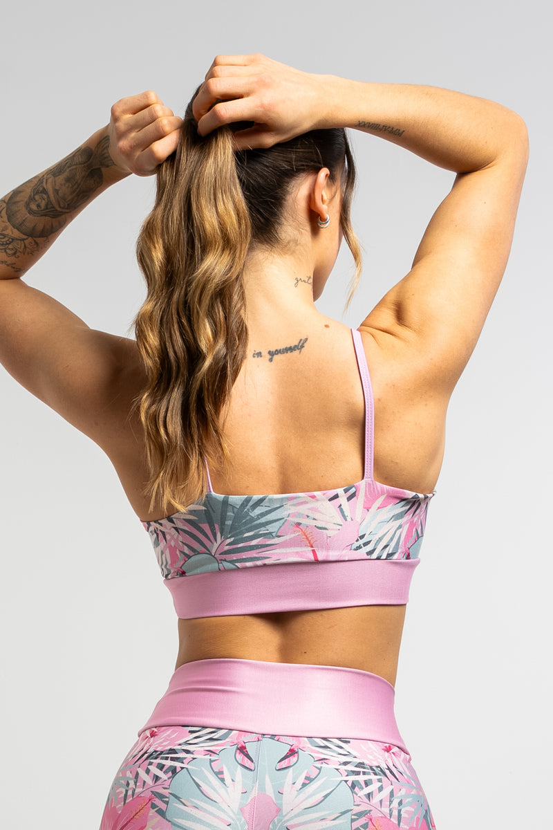Top Alcinha Pink Print - atarafitness