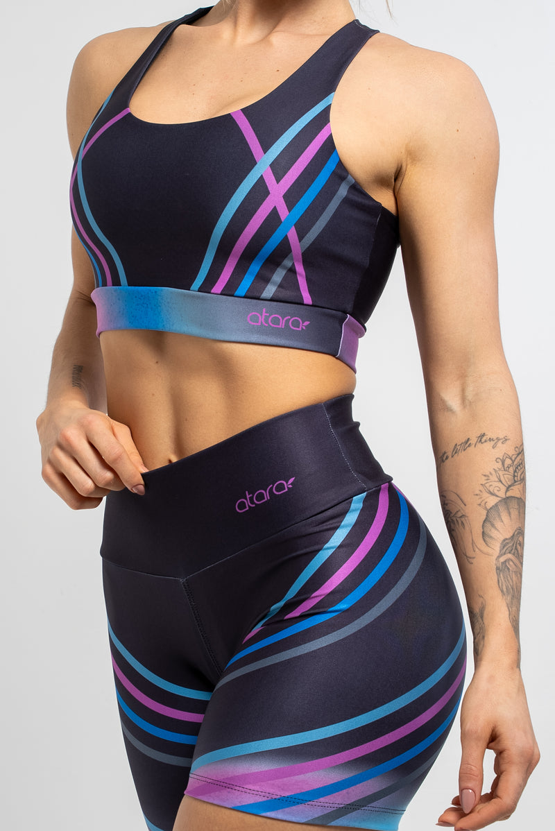 Top Estampa Localizada Aurora Boreal - atarafitness