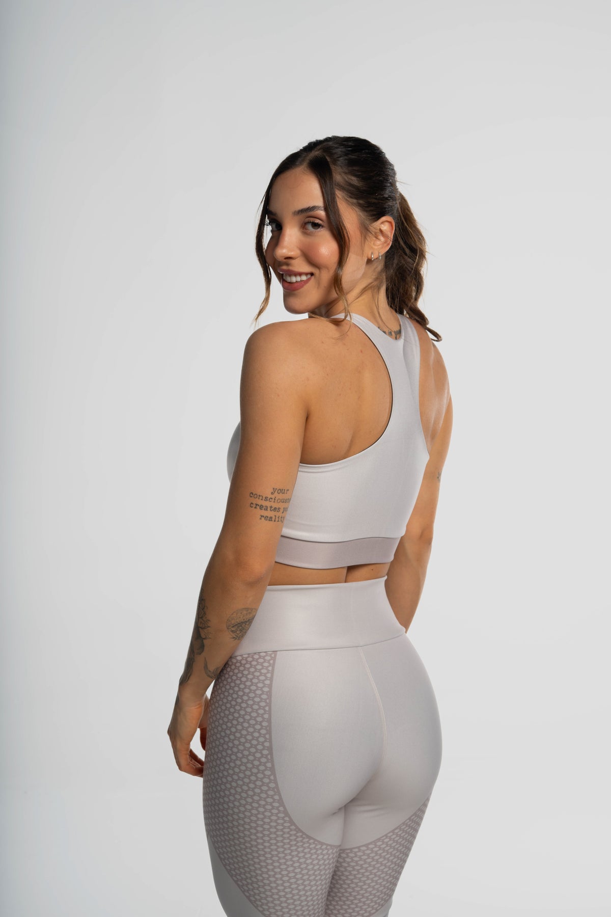 Top Estampa Renda Dourada - atarafitness