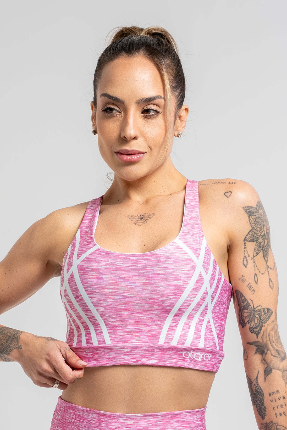 Top Flamê Rosa - atarafitness