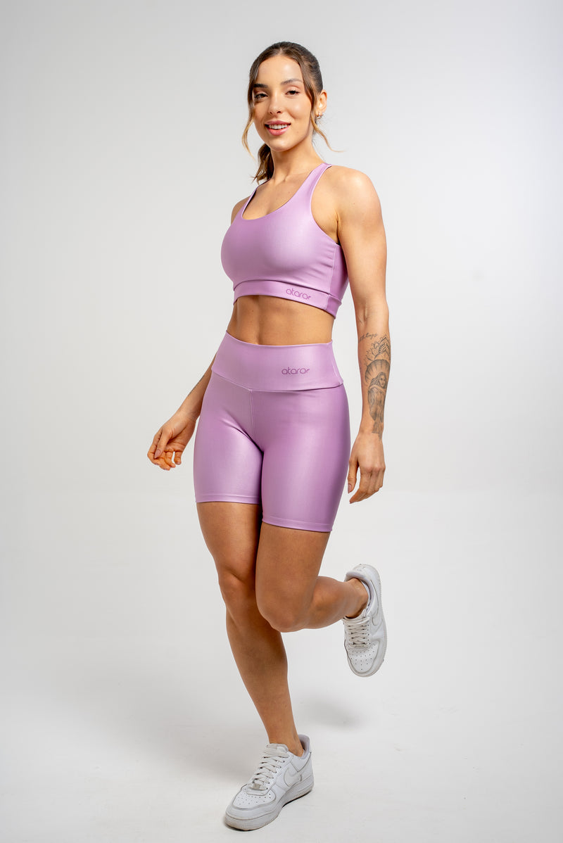 Top Nadador Básico Liso lilás - atarafitness