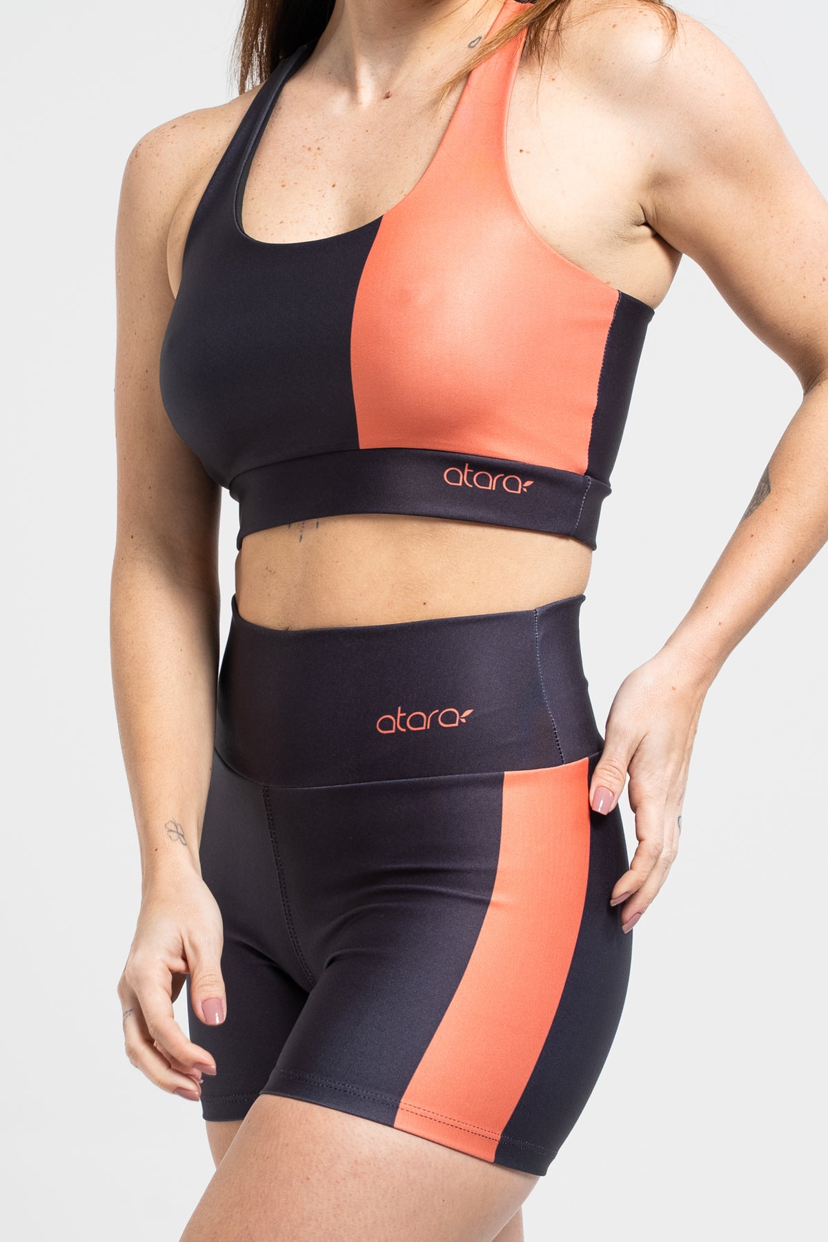 Top Nadador Orange Side - atarafitness