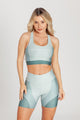 Top Nadador Três Cores Verde