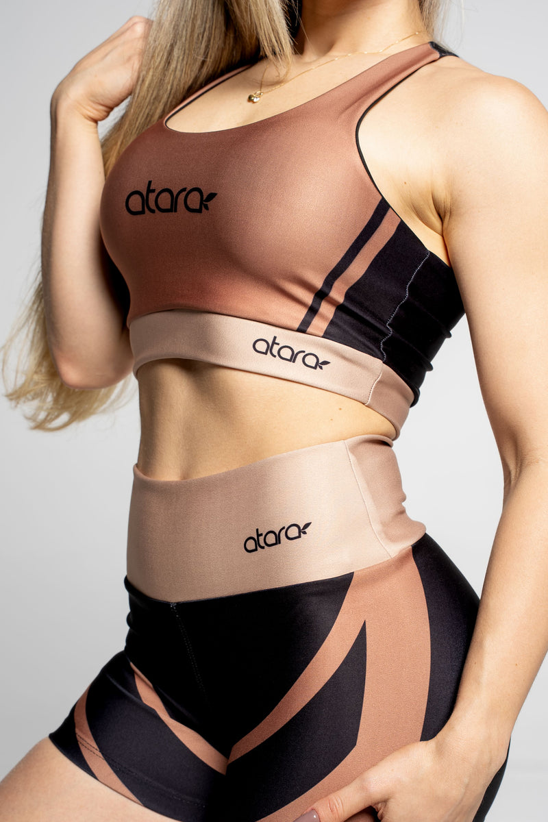 Shorts Curto Mocha - atarafitness